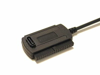 USB adapter 2,5"- 3,5" SATA I-II port + IDE port /KKTIDSAUSB/