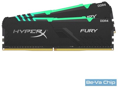 Kingston 32GB 3200MHz DDR4 HyperX FURY RGB KIT 2x16GB - HX432C16FB3AK2/32