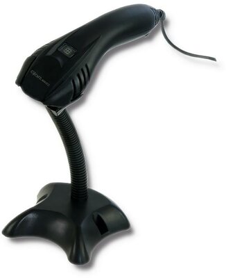 Qoltec Vonalkód olvasó 1D | +holder