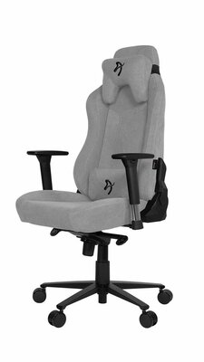Arozzi Vernazza Soft Fabric Gaming Chair Light Grey