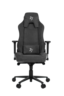 Arozzi Vernazza Soft Fabric Gaming Chair Dark Grey