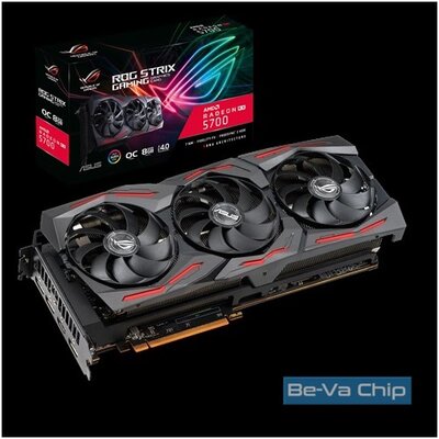 Asus AMD Radeon RX 5700 8GB GDDR6 ROG STRIX OC GAMING HDMI 3xDP - ROG-STRIX-RX5700-O8G-GAMING