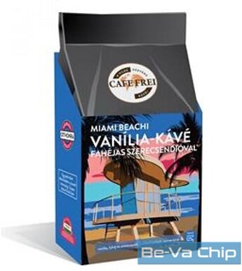 Cafe Frei Miami Beachi Vaníliakávé szemes kávé 125g