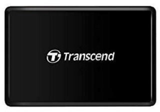 Transcend Card Reader All-in-1 Multi Memory, USB 3.0/3.1 Gen 1, Black