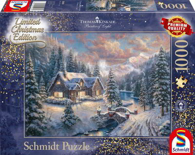 Schmidt Karácsony a hegyekben (Limitált kiadás) 1000 db-os puzzle /59493, 18509-182/