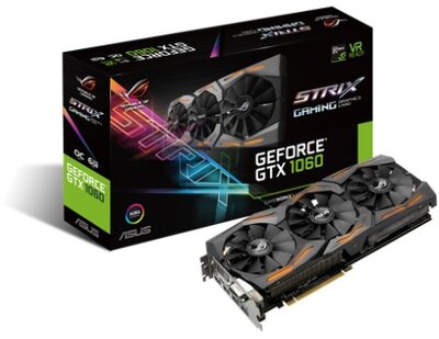 Asus GeForce RTX 2060 6GB GDDR6 OC ROG-STRIX 2xHDMI 2xDP - ROG-STRIX-RTX2060-O6G-GAMING