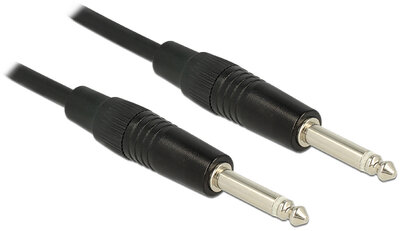 Delock Cable 6.35 mm Mono Plug male > male 3 m