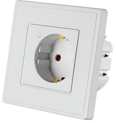 Woox Smart Home Okos csatlakozó aljzat - R4054 (beltéri, 10A, 2300W, Wi-Fi, távoli elérés)