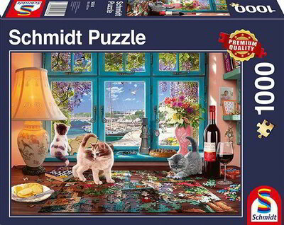 Schmidt Puzzlers Desk 1000 db-os puzzle /58344, 18361-184/