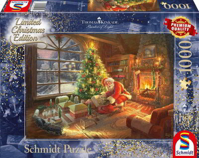 Schmidt Itt van a Mikulás! (Limitált kiadás) 1000 db-os puzzle /59495, 18536-182/