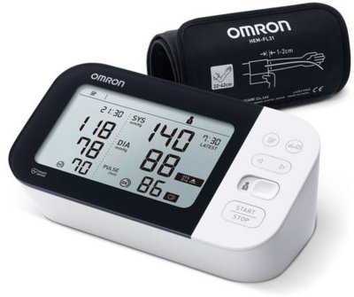 Omron M7 intelli IT "okos" felkaros vérnyomásmérő