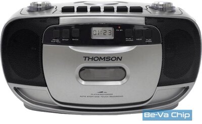 Thomson RK203CD hordozható fekete/ezüst CD-s rádió