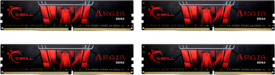 G.Skill Aegis DDR4 32GB (4x8GB) 3200MHz CL16 1.35V XMP 2.0