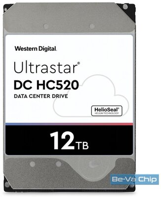 Western Digital 3,5" 12000GB belső SATAIII 7200RPM 256MB Ultrastar DC HC520 HUH721212ALE600 winchester