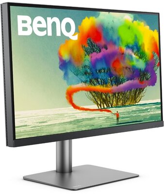 BenQ monitor 27" - PD2720U (IPS, 16:9, 3840x2160, 100%sRGB/REC709, DP, HDMI, USB) HDR10, Speaker, HAS, Pivot