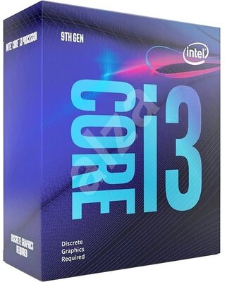 Intel Core i3-9100 (3600Mhz 6MBL3 Cache 14nm 65W skt1151 Coffee Lake) BOX processzor