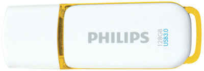 Philips 128GB Pendrive USB 3.0 Snow Edition fehér-sárga