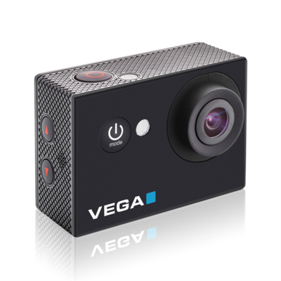 Niceboy VEGA 5 fun, akciókamera, 4K@30 fps, 2,7K@30 fps, 1080@60 fps,16 Mpx, 2“ LCD, Wi-Fi, távvezérlővel