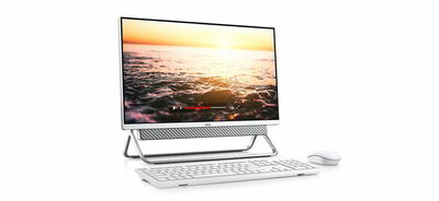 Dell Inspiron 5490 AIO 24" FHD Touch i3-10110U/8GB/1TB HDD/UDH VGA/Win 10Home ezüst számítógép