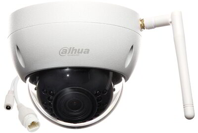 Dahua IP wifi Dome kamera - IPC-HDBW1435E-W (4MP, 3,6mm, kültéri, H265, IP67, IR30m, D&N(ICR), DWDR, SD, IK10)