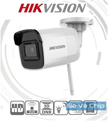 Hikvision DS-2CD2041G1-IDW1 kültéri, 4MP, 4mm, IR30m, wifi IP csőkamera