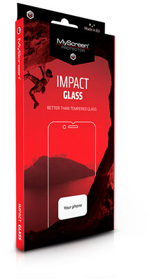 Samsung A805F Galaxy A80/A90 edzett üveg képernyővédő fólia - MyScreen Protector Impact Glass Fullcover 