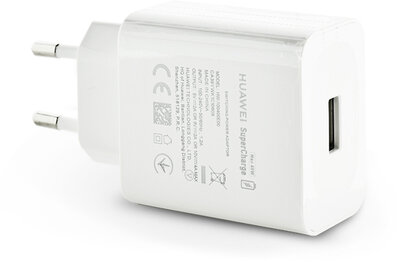 Huawei gyári USB hálózati töltő adapter - 5V/2A és 9V/2A és 10V/4A - SuperCharge HW-100400E00 white (ECO csomagolás)