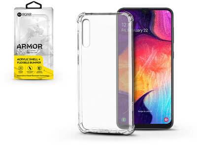 Samsung A505F Galaxy A50/A30s szilikon hátlap - Roar Armor Gel - transparent