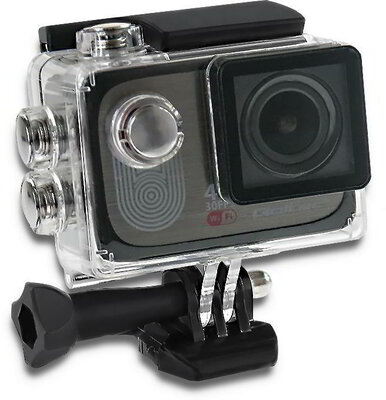 Waterproof Sports Camera Full HD Qoltec 2" | 4K | black