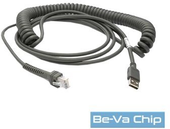 Datalogic CAB-426 kábel USB rugózott 2,4m