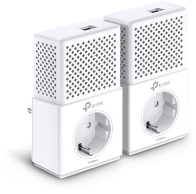 TP-Link Powerline adapter Kit - TL-PA7010P KIT (1000Mbps (1000Mbps adatátvitel); 230V aljzat, 128-bit AES, QoS,Max 300m)