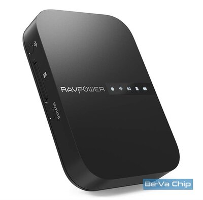 Ravpower RP-WD009 FileHub AC750 vezeték nélküli mobil router, powerbank