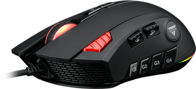 GWINGS vezetékes egér 9900M gaming egér 12 gomb, állítható súly