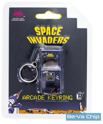 Space Invaders Arcade kulcstartó