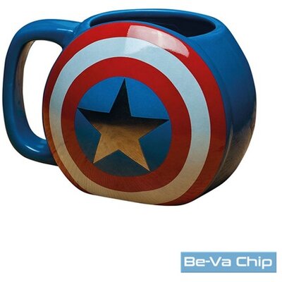 Marvel Captain America pajzs bögre