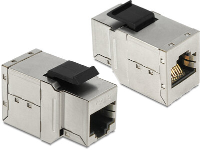 Delock 86141 RJ45 anya > RJ45 anya Cat.6 Keystone modul