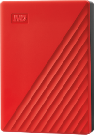 WD My Passport 4TB 2.5" USB 3.2 külső HDD Red /WDBPKJ0040BRD-WESN/