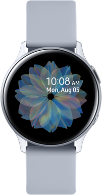 Samsung Galaxy Watch Active 2 (40mm, Aluminium) - SM-R830NZSAXEH, Silver
