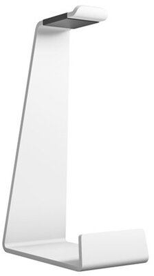 Multibrackets headset tartó asztali állvány, rozsdamentes acél, fehér