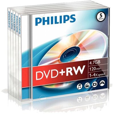 Philips DVD+RW47 4x újraírható