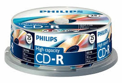 Philips CD-R 80CBx25 hengeres