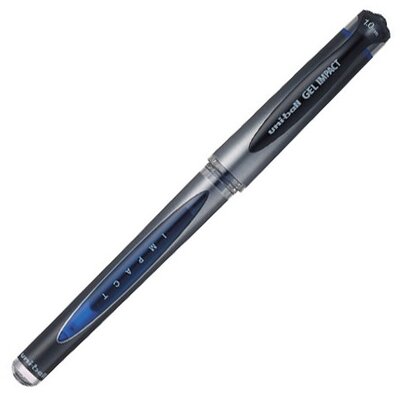 UNI Uni-ball Gel Impact Broad 1.0 Rollerball Pen UM-153S - Blue