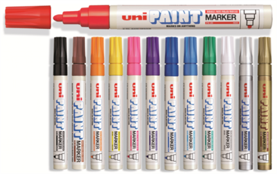 UNI Paint Marker Pen Medium PX-20 - Shiny Bronze