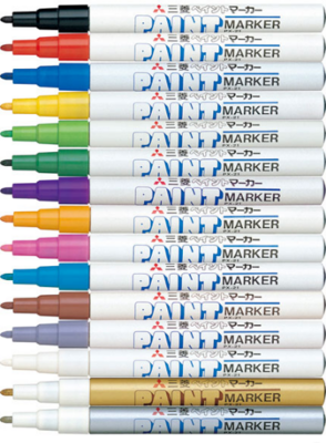 UNI Paint Marker Pen Fine PX-21 - Silver