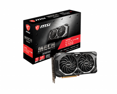 MSI AMD Radeon RX 5700 8GB GDDR6 MECH GP OC HDMI 3xDP - RX 5700 MECH GP OC