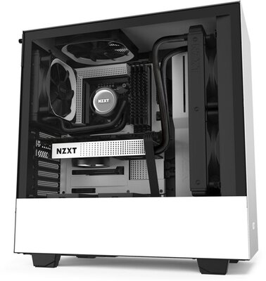 NZXT Midi - H510 Matt fehér - CA-H510B-W1