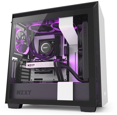NZXT Midi - H710i Matt fehér - CA-H710i-W1