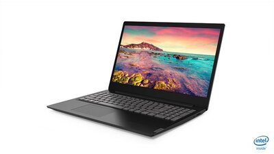 Lenovo IdeaPad S145-15IWL 15.6" HD Celeron-4205U/4GB/128GB SSD/UHD610/Win 10Home fekete /81MV0131HV/