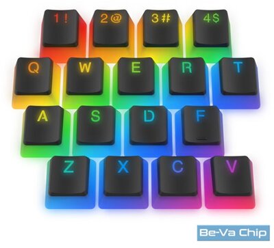 SPC Gear KC104 Pudding DBL Shot PBT gamer billentyűk