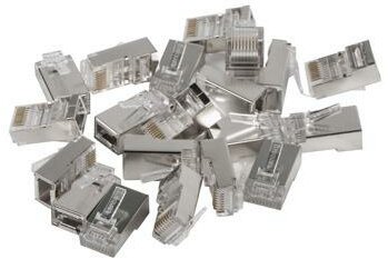 Lanberg Plug RJ-45 FTP CAT5E 8P8C (20PCS) Pass-Trough